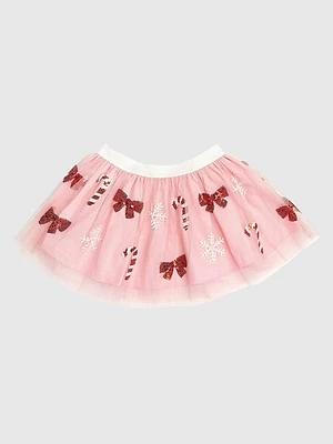 Sweet Wink Candy Cane Cutie Sequin Tutu