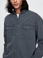 UltraSoft Denim Big Shirt