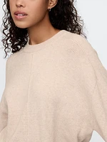 CashSoft Slouchy Seam Sweater