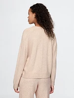 CashSoft Slouchy Seam Sweater