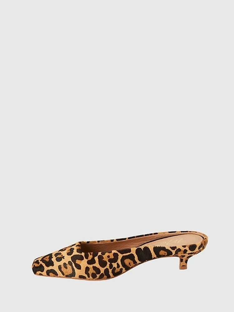 Classy Heeled Mule