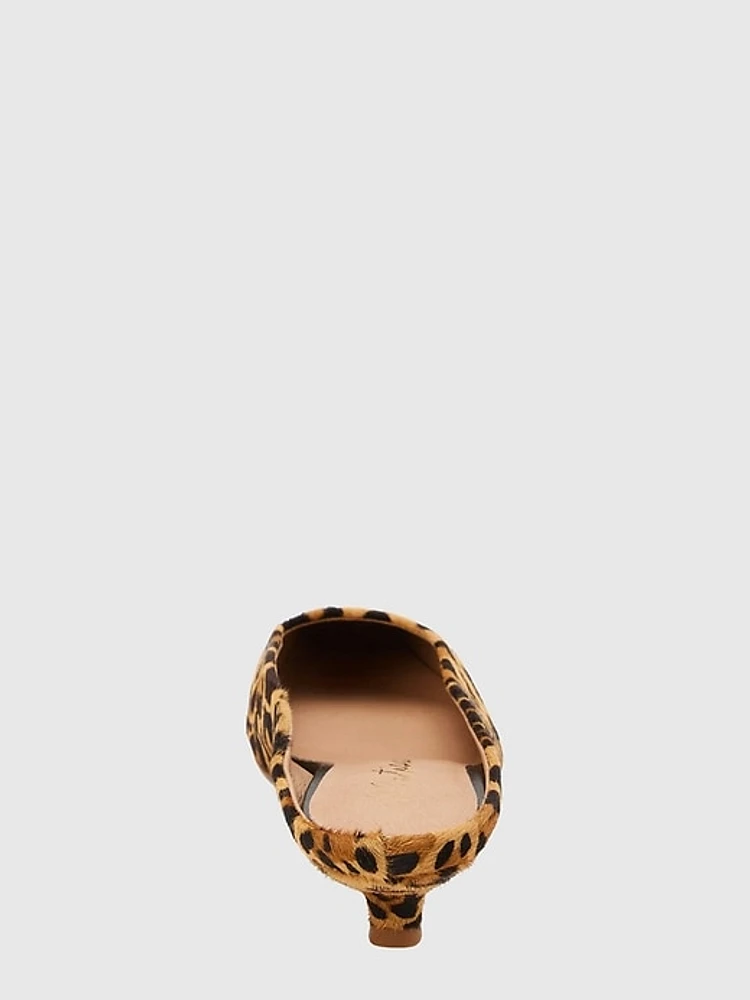 Classy Heeled Mule