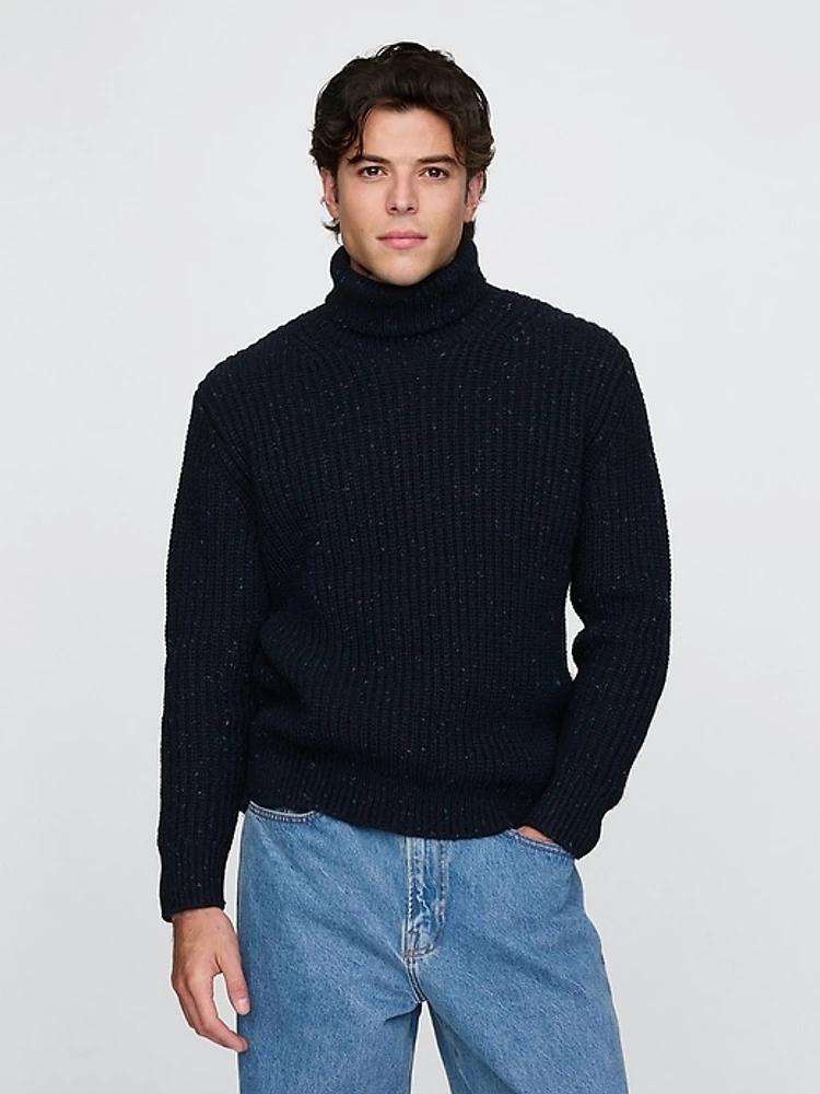 Donegal Turtleneck Sweater