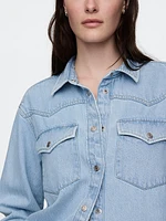 Denim Western Shirt