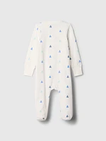 Baby First Favorites Organic Cotton Footed One-Piece