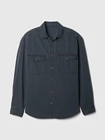 UltraSoft Denim Big Shirt