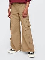 Kids Double Cargo Baggy Pants