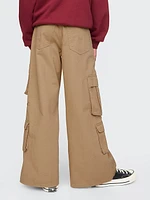 Kids Double Cargo Baggy Pants