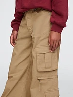 Kids Double Cargo Baggy Pants