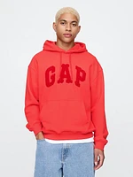 Oversized Chenille Logo Hoodie