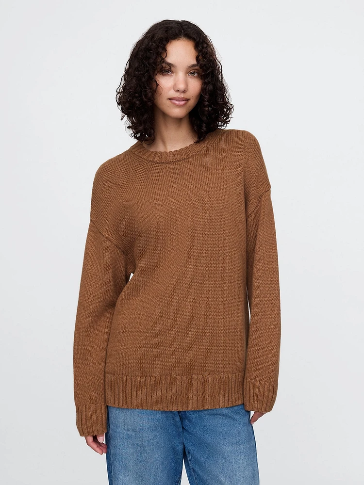 100% Cotton Oversized Boyfriend Sweater