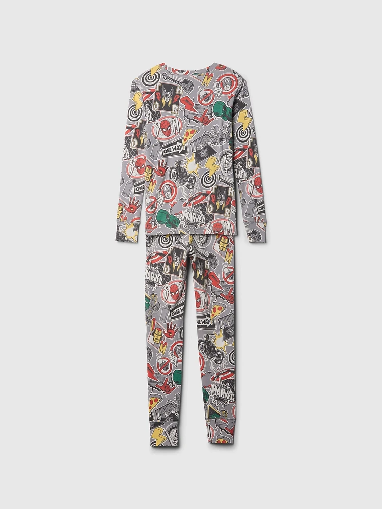 Gap × Marvel Kids Organic Brushed  Cotton Spider-Man PJ Set