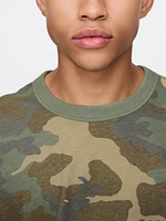 Heavyweight Cropped Camo T-Shirt