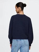 Relaxed Crewneck Sweater