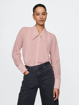 Sheer Classic Tuxedo Shirt