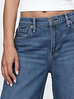 Mid Rise UltraSoft Baggy Jeans