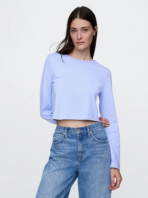 Organic Cotton VintageSoft Cropped T-Shirt