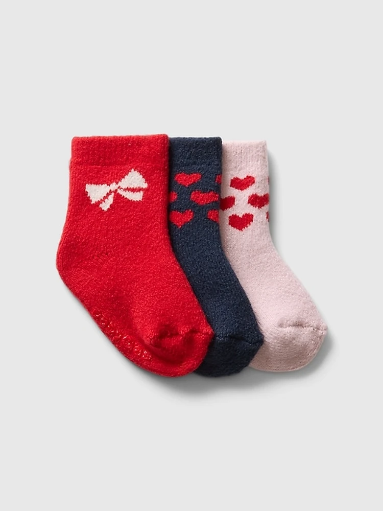 Baby Cozy Socks (3-Pack)