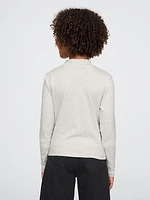 Kids Rib Mockneck T-Shirt