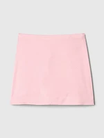 Satin Mini Skirt