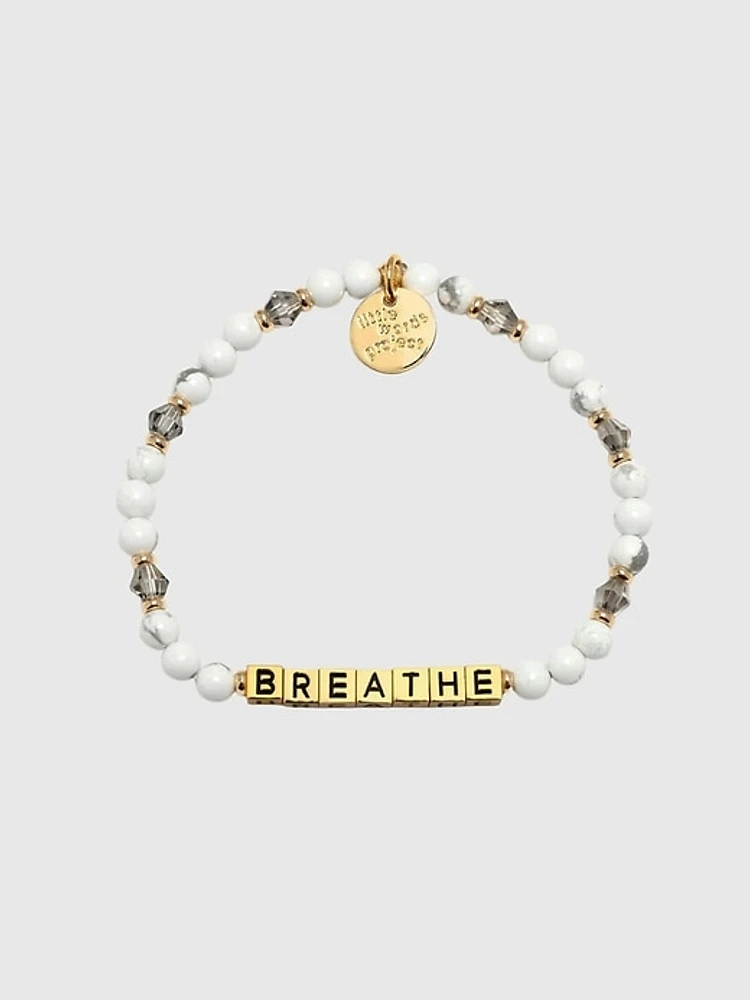 Little Words Project Breathe Bracelet