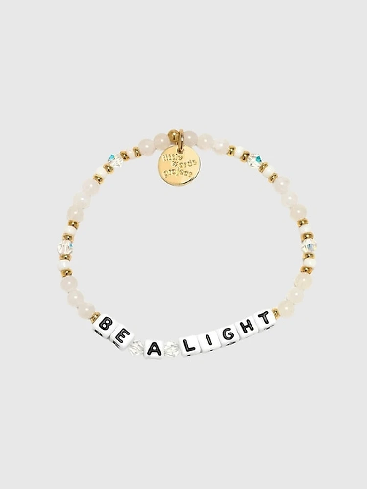 Little Words Project Be A Light Bracelet