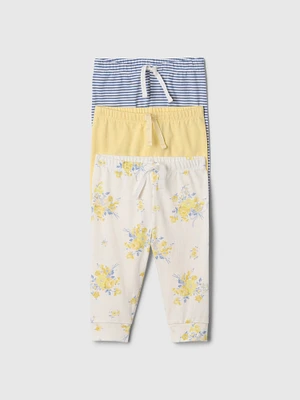 Baby First Favorites Organic Cotton Pull-On Pants (3-Pack