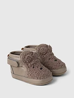 Baby Sherpa Bear Booties