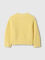 babyGap 24/7 Split-Hem Boxy Sweater