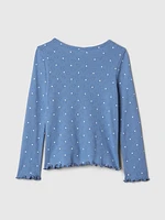 babyGap Pointelle Henley Shirt