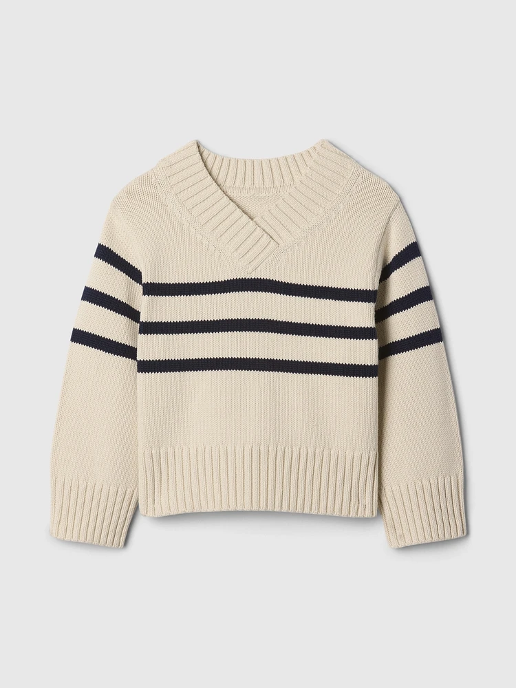 Baby & Toddler 24/7 Split-Hem Boxy Sweater