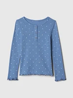 Baby & Toddler Pointelle Henley Shirt