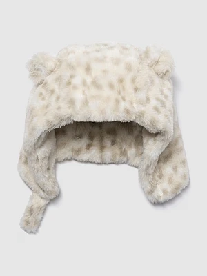 babyGap Leopard Sherpa Hat