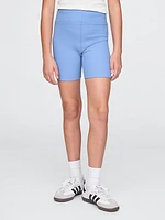 Kids Rib Biker Short