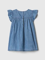 Baby Ruffle Denim Dress