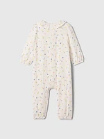 Baby Gauze Heart One-Piece