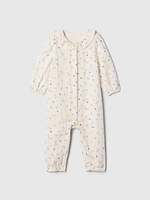 Baby Gauze Heart One-Piece