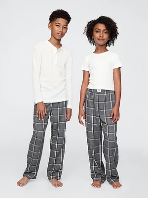 Kids Recycled Flannel PJ Pants