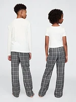 Kids Recycled Flannel PJ Pants