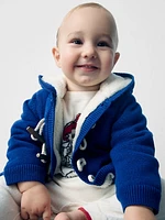 Baby Paddington Toggle Sweater Hoodie