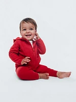 Baby CashSoft Bear Hoodie Outfit Set