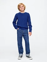 CashSoft Rib Crewneck Sweater