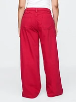 Mid Rise UltraSoft Baggy Jeans