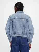 Barrel-Sleeve Icon Denim Jacket