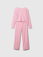 Kids Recycled Pointelle PJ Set