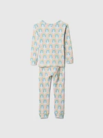 Baby & Toddler Organic Brushed Cotton Holiday PJ Set