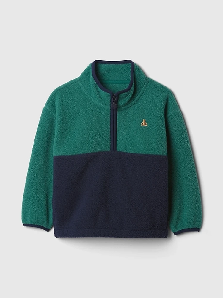 babyGap Sherpa Half-Zip Pullover