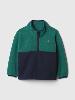 babyGap Sherpa Half-Zip Pullover