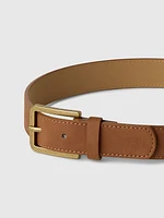 Kids Vegan Suede Belt