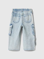 Baby & Toddler UltraSoft Pull-On Baggy Wide-Leg Jeans